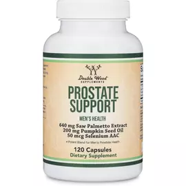 Double Wood Prostate Support Supplement / Підтримка простати з Пальметто 120 капсул від магазину біодобавок nutrido.shop
