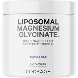 CodeAge Liposomal Magnesium Glycinate / Магній гліцинат ліпосомальний 240 капсул від магазину біодобавок nutrido.shop