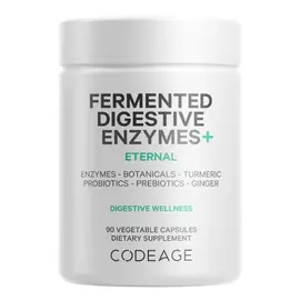 CodeAge Fermented Digestive Enzymes  / Ферментированные пищеварительные энзимы 90 капсул в магазине биодобавок nutrido.shop