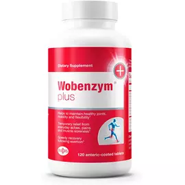 Wobenzym Plus / Вобэнзим Плюс 120 таблеток в магазине биодобавок nutrido.shop