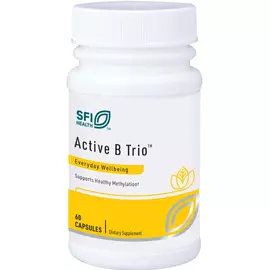 Klaire Active B Trio / Комплекс вітамінів групи Б в активній формі 60 капсул від магазину біодобавок nutrido.shop