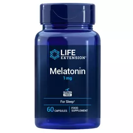 Life Extension Melatonin / Мелатонін 1 мг 60 капсул від магазину біодобавок nutrido.shop