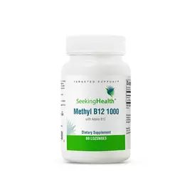 Seeking Health Methyl B12 1000 / Б12 метилкобамін і аденілкобаламін 1000 мкг 60 льодяників від магазину біодобавок nutrido.shop