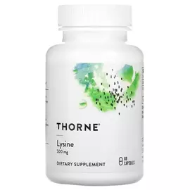 Thorne Research L-Lysine / L-Лизин 60 капc в магазине биодобавок nutrido.shop