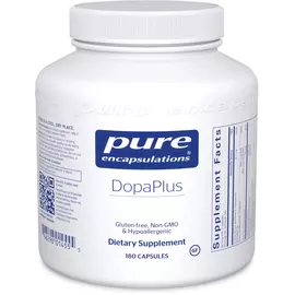 Pure Encapsulations DopaPlus / Поддержка выработки дофамина и когнитивных функций 180 капс в магазине биодобавок nutrido.shop