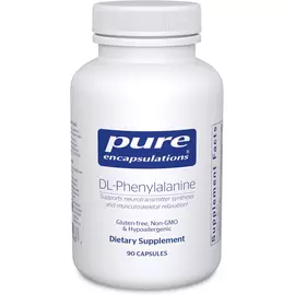 Pure Encapsulations DL-Phenylalanine / DL-фенілаланін підтримка проти стресу 90 капсул в магазине биодобавок nutrido.shop
