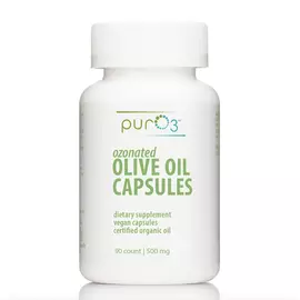 PurO3 Ozonated Olive Oil Capsules / Озонированное оливковое масло 500 мг 90 капсул в магазине биодобавок nutrido.shop