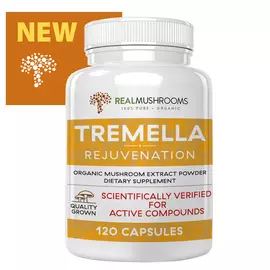 Real Mushrooms Tremella / Тремела органік 120 капс від магазину біодобавок nutrido.shop