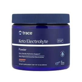 Trace Minerals Keto Electrolyte Orange / Кето-електроліти зі смаком апельсина 369 г  від магазину біодобавок nutrido.shop