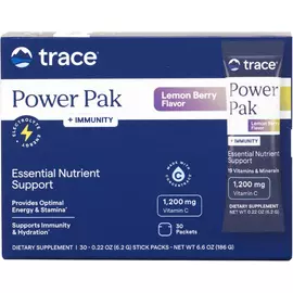 Trace Minerals ESPP + Immunity Lemon Berry / Електроліти + Імунна підтримка Лимон та Ягоди 30 саше  від магазину біодобавок nutrido.shop