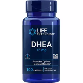 Life Extension DHEA / ДГЭА 15 мг 100 капсул в магазине биодобавок nutrido.shop