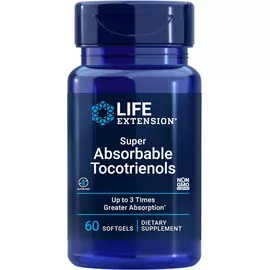 Life Extension Super Absorbable Tocotrienols / Витамин Е с токотриенолами 60 капсул в магазине биодобавок nutrido.shop