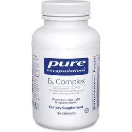 Pure Encapsulations B6 Complex / Комплекс витаминов группы Б с повышенным уровнем Б6 120 капс в магазине биодобавок nutrido.shop
