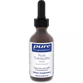 Pure Encapsulations Pure Tranquility / Суміш для спокою та розслаблення ГАМК, гліцин і L-теанін 116 мл від магазину біодобавок nutrido.shop