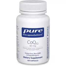 Pure Encapsulations CoQ10 / Коэнзим Q10 60 мг 120 капсул в магазине биодобавок nutrido.shop