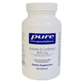 Pure Encapsulations Indole-3-Carbinol / Індол-3-карбінол 400 мг 120 капсул від магазину біодобавок nutrido.shop
