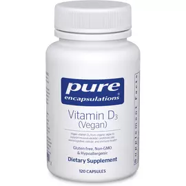 Pure Encapsulations Vitamin D3 Vegan / Вітамін Д3 2000 МО веганський 120 капсул від магазину біодобавок nutrido.shop