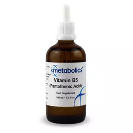 Metabolics Vitamin B5 Pantothenic Acid / Вітамін Б5 пантотенова кислота 100 мл від магазину біодобавок nutrido.shop