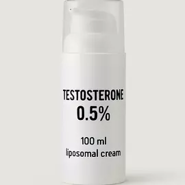 TESTOSTERONE 0,5% 100ml liposomal cream в магазине биодобавок nutrido.shop