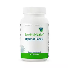 Seeking Health Optimal Focus / Оптимальний фокус - ясність розуму, увага, навчання та пам'ять 90 капсул від магазину біодобавок nutrido.shop