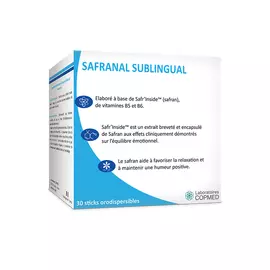 Laboratoires COPMED Safranal / Экстракт шафрана для эмоционального равновесия 30 саше в магазине биодобавок nutrido.shop