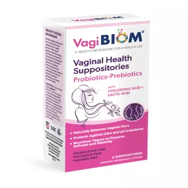 Biom Probiotics Vaginal Probiotic Suppository / Вагинальные суппозитории с пробиотиками 5 шт. в магазине биодобавок nutrido.shop