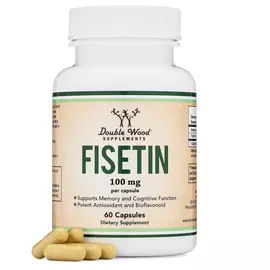Double Wood Fisetin / Физетин поддержка памяти и когнитивных функций 60 капсул в магазине биодобавок nutrido.shop