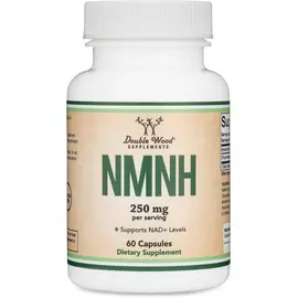Double Wood NMNH Supplement / Підтримка мітохондрій та рівня енергії 60 капсул в магазине биодобавок nutrido.shop
