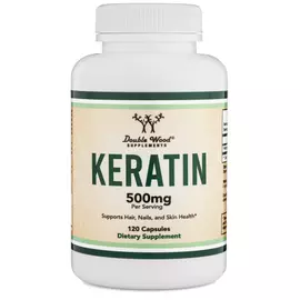 Double Wood Keratin / Кератин для волос и ногтей 120 капсул  в магазине биодобавок nutrido.shop