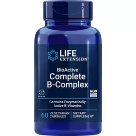 Life Extension BioActive Complete B-Complex / Комплекс вітамінів групи Б 60 капсул від магазину біодобавок nutrido.shop