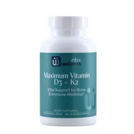 Neurobiologix Vitamin D3 + K2 Cofactor Complex / Д3 + К2 с кофакторами 60капс в магазине биодобавок nutrido.shop