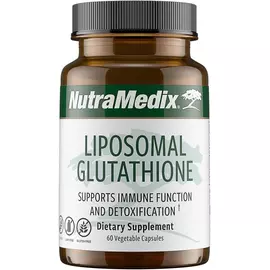 NutraMedix Liposomal Glutathione / Глутатіон ліпосомальний антиоксидантний захист 60 капсул в магазине биодобавок nutrido.shop