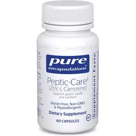 Pure Encapsulations Peptic-Care (Zinc-L-Carnosine) / Цинк-карнозин для поддержки слизистых 60 капс в магазине биодобавок nutrido.shop