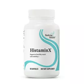 Seeking Health HistaminX / Гистамин X поддержка при сезонной аллергии 60 Капсул в магазине биодобавок nutrido.shop