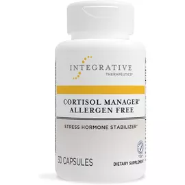 Integrative Therapeutics Cortisol Manager Allergen Free / Здоровий рівень кортизолу 30 капсул в магазине биодобавок nutrido.shop