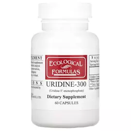 Ecological Formula Uridine-300 / Уридин для підтримки мозку та нервової системи 60 капсул від магазину біодобавок nutrido.shop