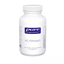 Pure Encapsulations A.C. Formula II / Здоровий баланс мікрофлори ШКТ 120 капсул від магазину біодобавок nutrido.shop