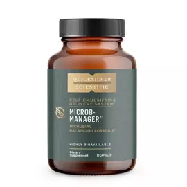 Quicksilver Scientific Microb-Manager / Антимікробна формула з артемізином 60 капсул в магазине биодобавок nutrido.shop