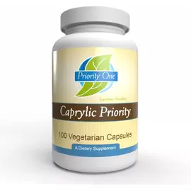 Priority One Caprylic Priority / Комплекс для здоров'я кишківника з каприловою кислотою 100 капсул від магазину біодобавок nutrido.shop