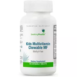 Seeking Health Kids Multivitamin MF / Мультивітаміни без метилу для дітей 60 жувальних таблеток в магазине биодобавок nutrido.shop