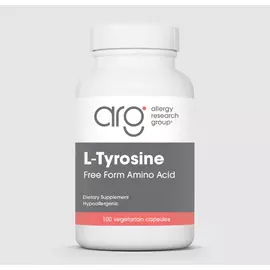 Allergy Research L-Tyrosine / Л-тирозин поддержка щитовидной железы 500 мг 100 капсул в магазине биодобавок nutrido.shop