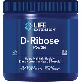 Life Extension D-Ribose Powder / Д-рибоза порошок 150 гр в магазине биодобавок nutrido.shop