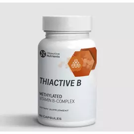 Objective Nutrients Thiavite B / Тіавіт повний спектр вітамінів групи Б 60 капсул в магазине биодобавок nutrido.shop