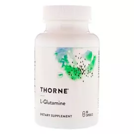 Thorne Research L-Glutamine / Л-глутамин 90 капсул в магазине биодобавок nutrido.shop
