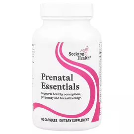 Seeking Health Optimal Prenatal Essentials / Комплекс вітамінів для вагітних 60 капсул від магазину біодобавок nutrido.shop