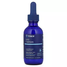 Trace Minerals  Ionic Calcium / Кальцій іонний рідкий 200 мг 59 мл  в магазине биодобавок nutrido.shop