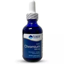 Хром іонний 550 мкг 59 мл / Ionic Chromium, Trace Minerals в магазине биодобавок nutrido.shop