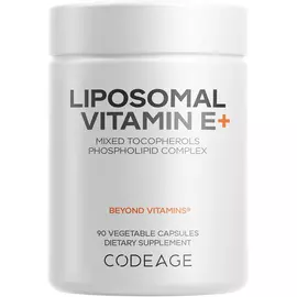 CodeAge Liposomal Vitamin E / Ліпосомальний вітамін Е на основі соняшникововї олії 90 капсул від магазину біодобавок nutrido.shop