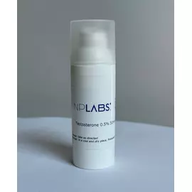 TESTOSTERONE 0,5% 50ml liposomal cream від магазину біодобавок nutrido.shop