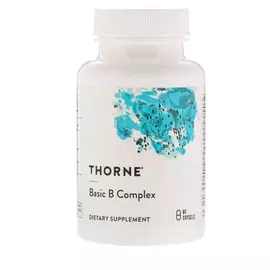 Thorne Research Basic B complex / Базовий комплекс віт. групи B 60 капc від магазину біодобавок nutrido.shop